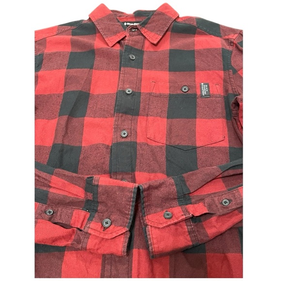 Black Diamond Mens Zodiac Flannel Long Sleeve Shirt Size Medium - Picture 3 of 12